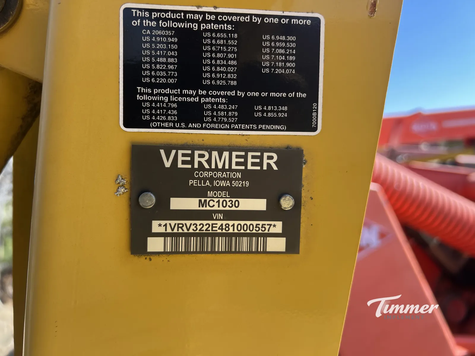 2008 Vermeer MC1030 photo 12