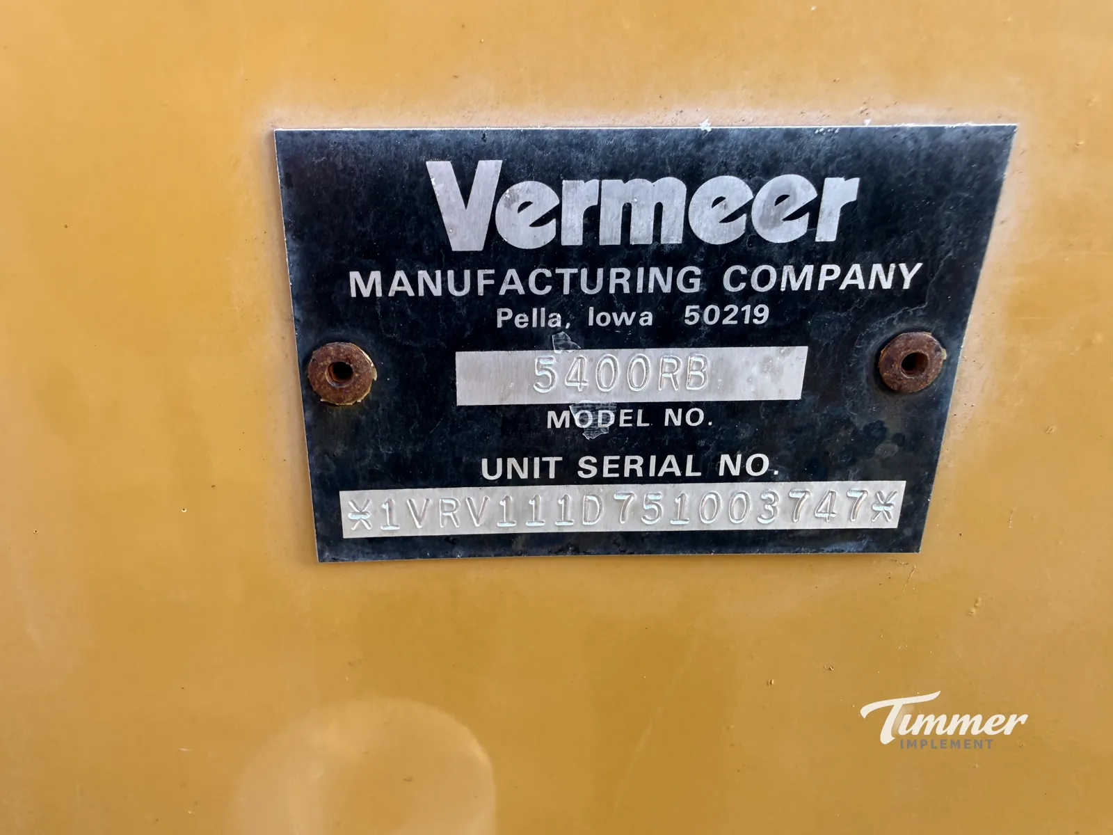 2005 Vermeer 5400 photo 7