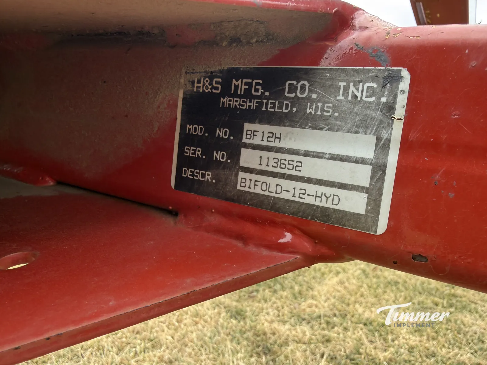 2011 H&S BF12H photo 6