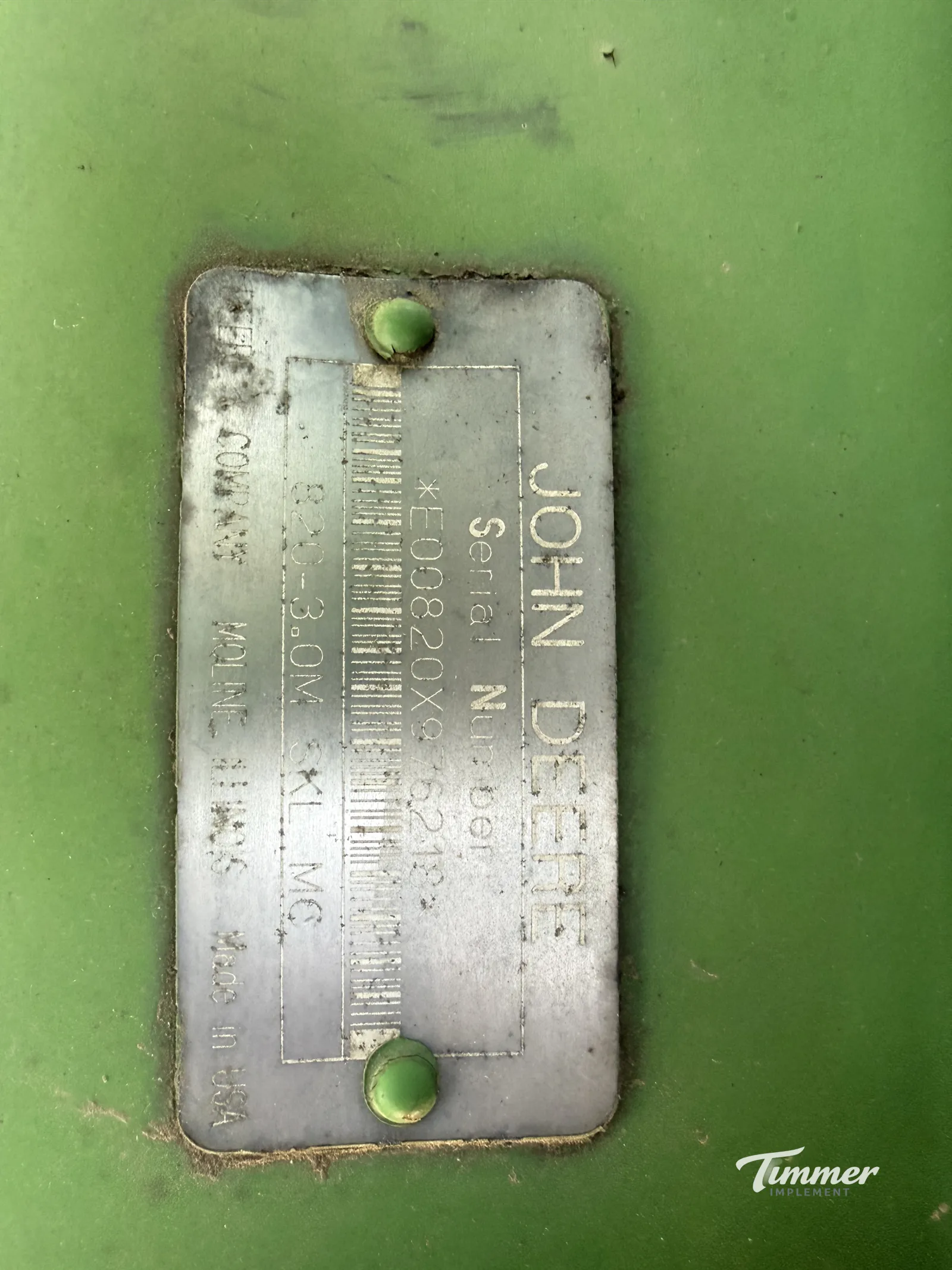 1996 John Deere 820 photo 14