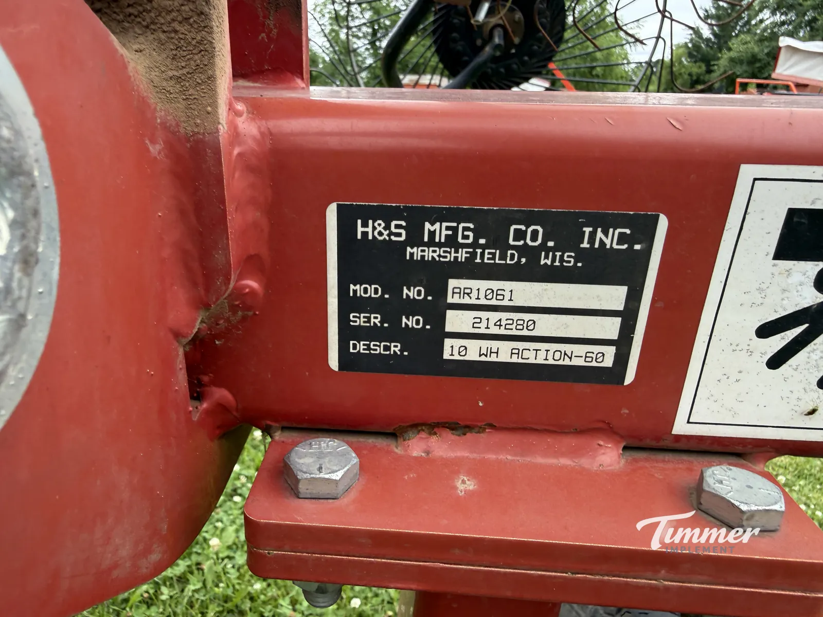 2012 H&S AR1061 photo 2