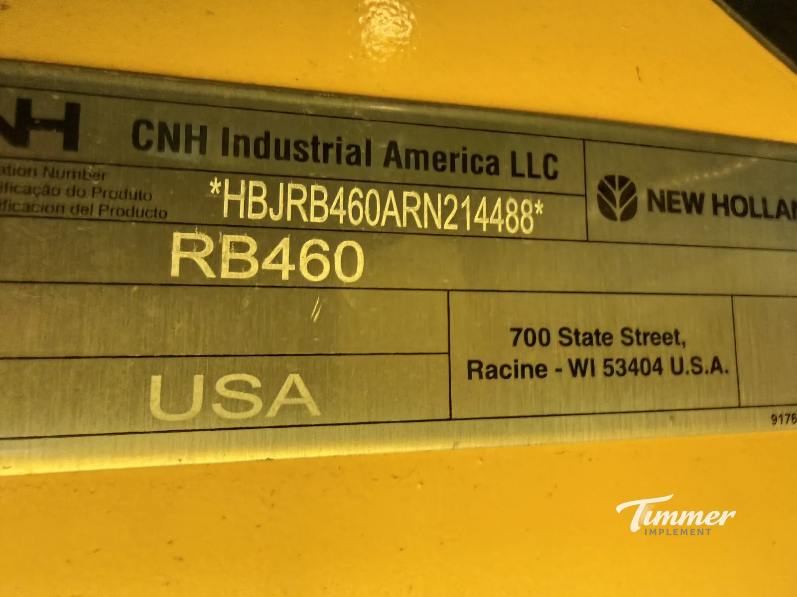 NEW 2024 New Holland Roll-Belt 460 photo 2