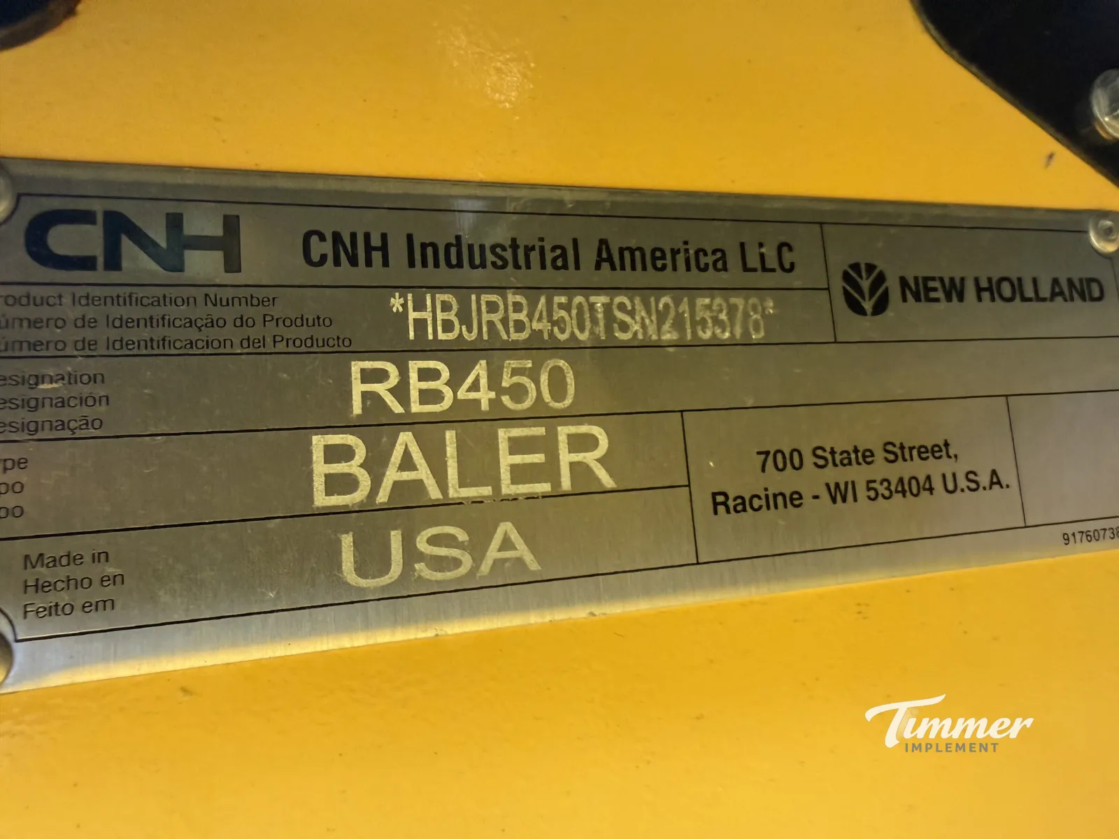 NEW 2025 New Holland Roll-Belt 450 photo 2