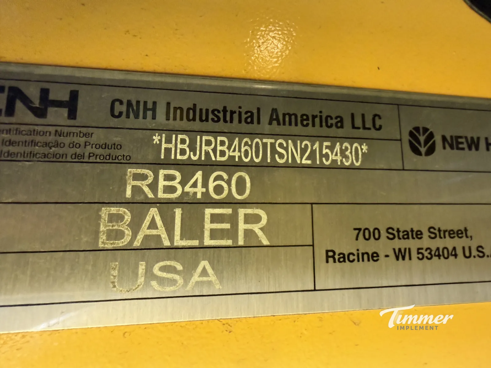 NEW 2025 New Holland Roll-Belt 460 photo 2