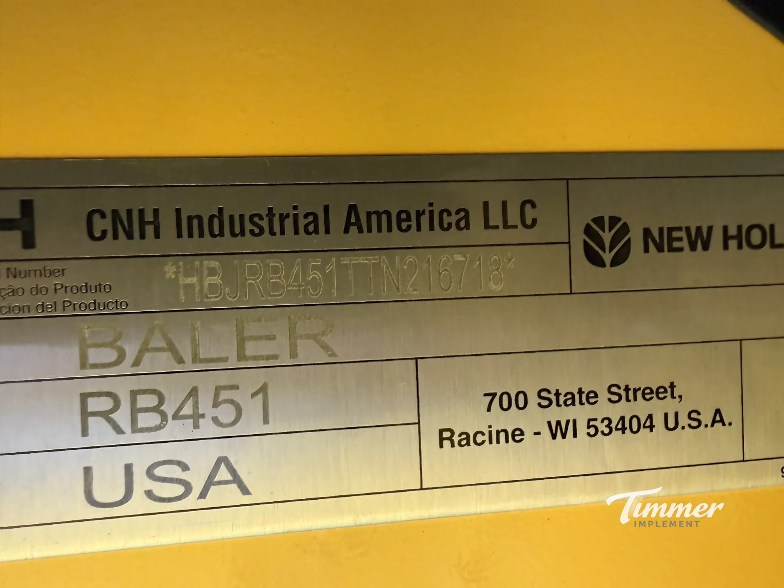 NEW 2026 New Holland RB451 photo 5
