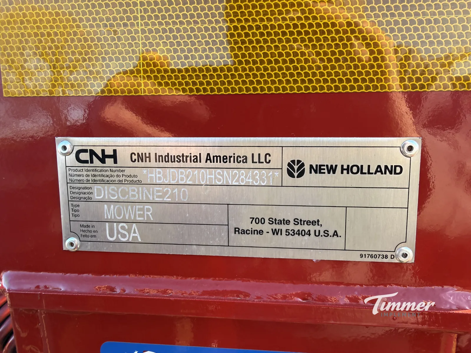 NEW 2025 New Holland DB210R photo 5