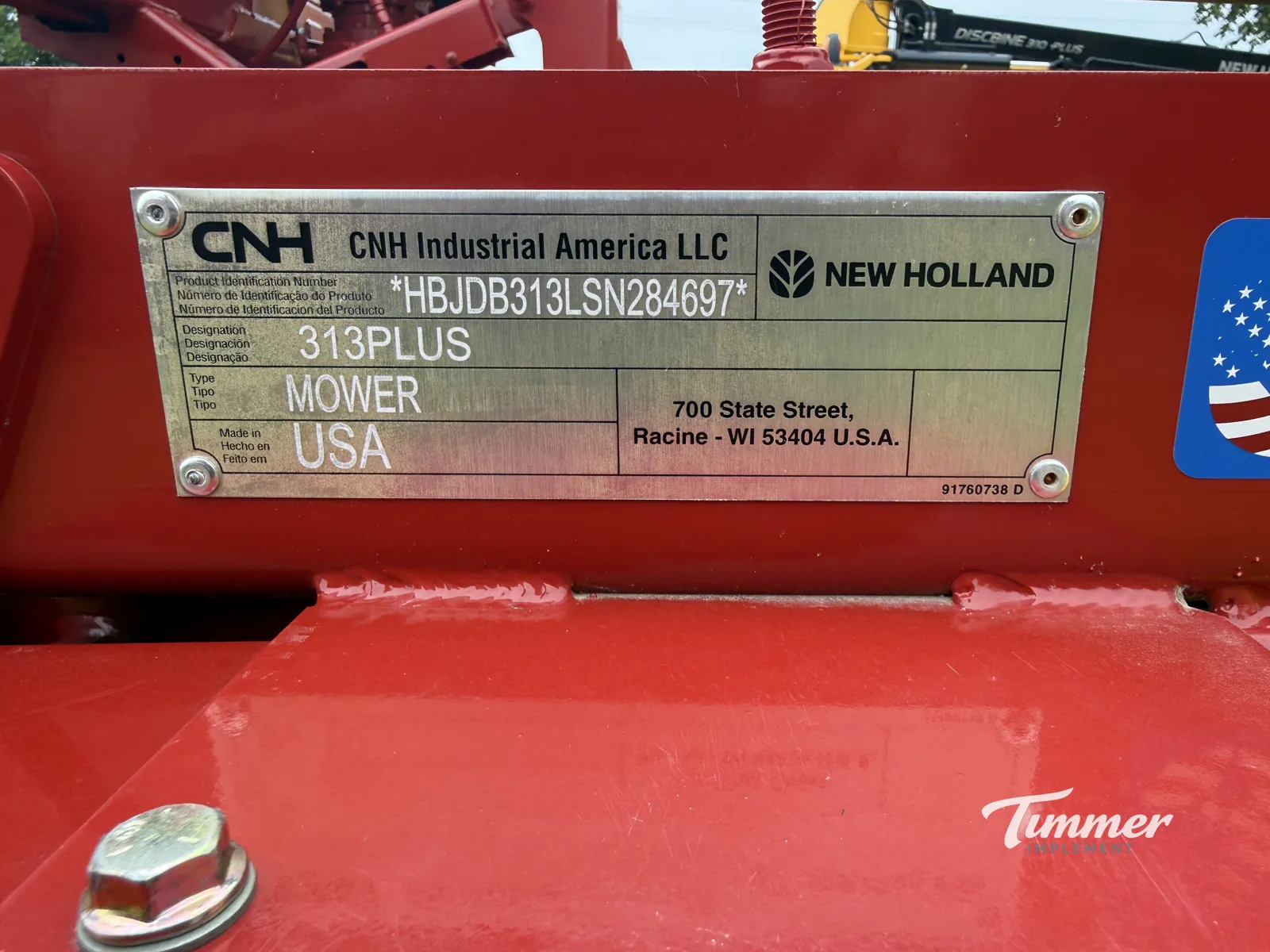 NEW 2025 New Holland DB313R Plus photo 2