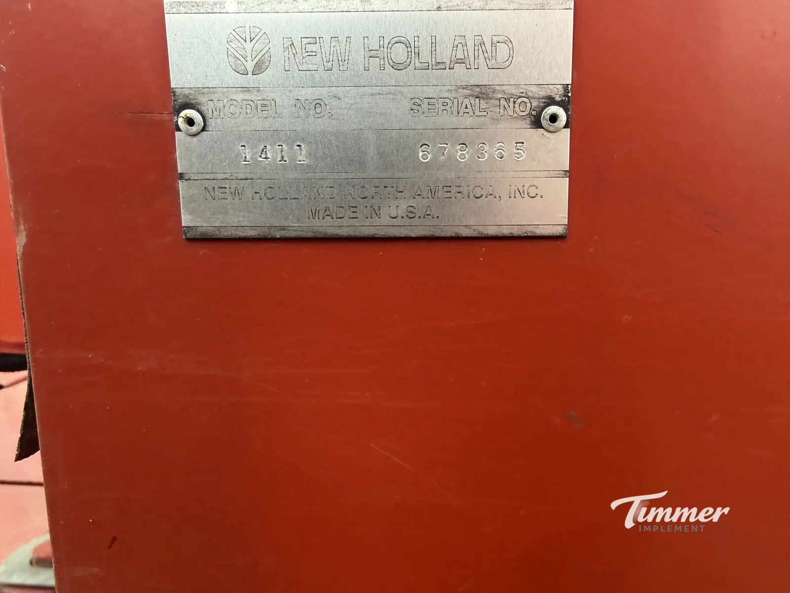 2003 New Holland 1411 photo 14