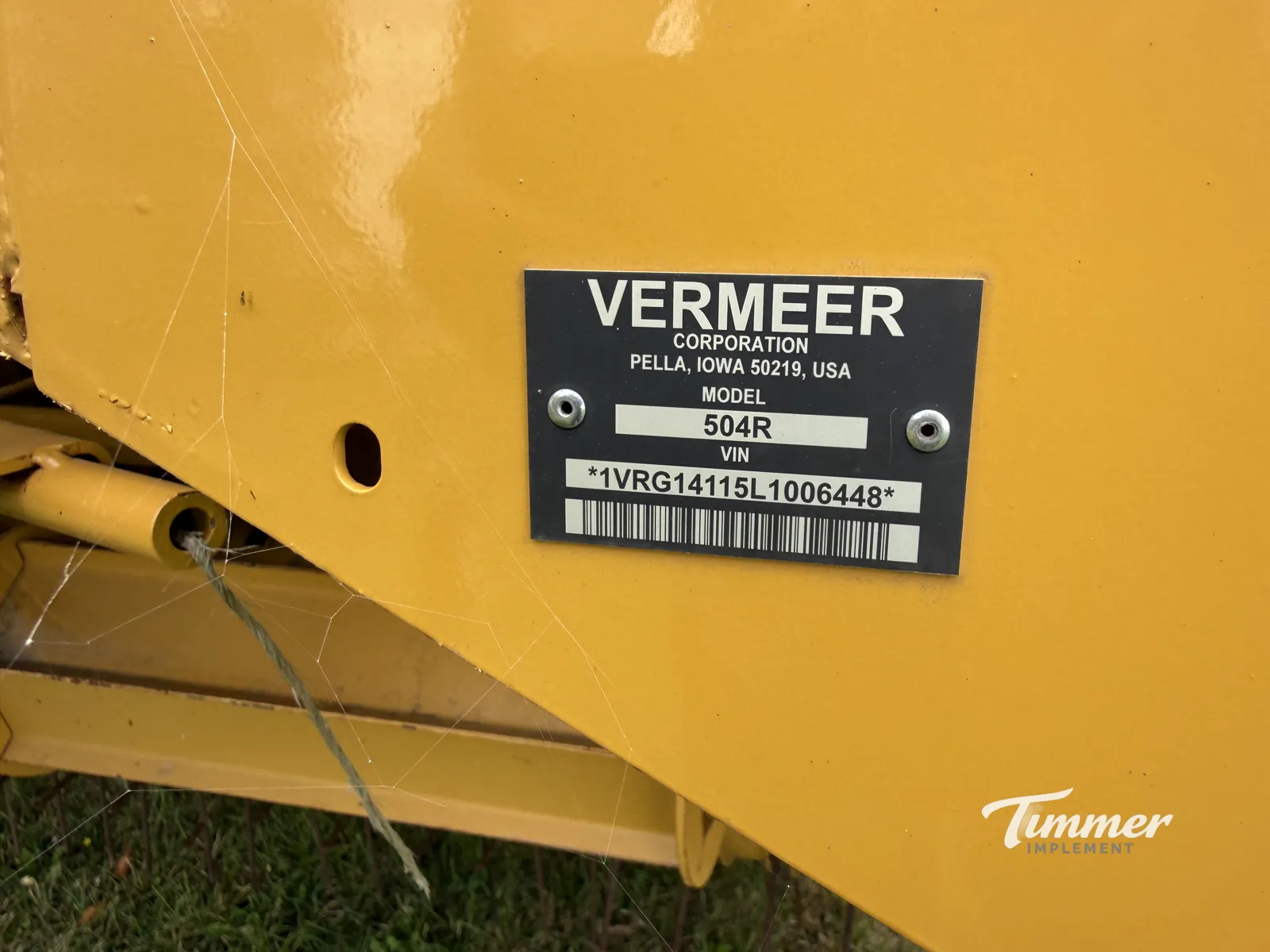 2020 Vermeer 504R Premium photo 11