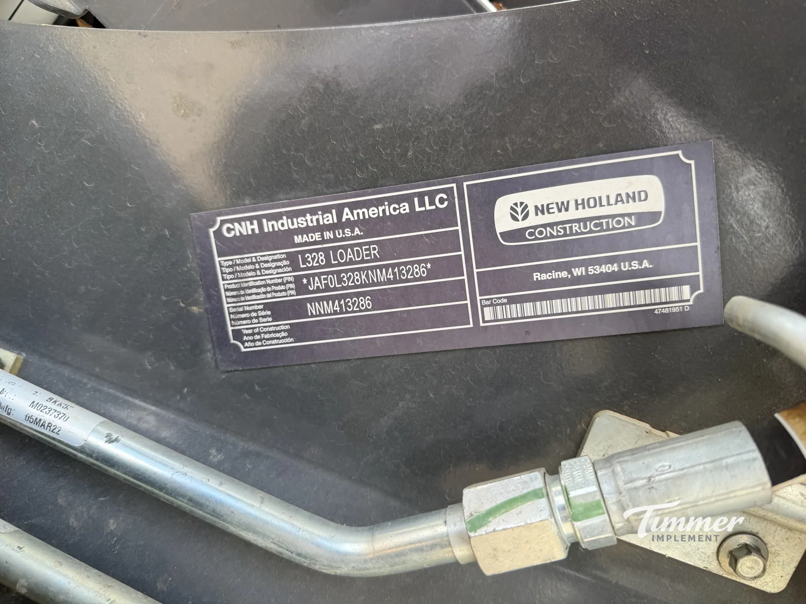 2022 New Holland L328 photo 13