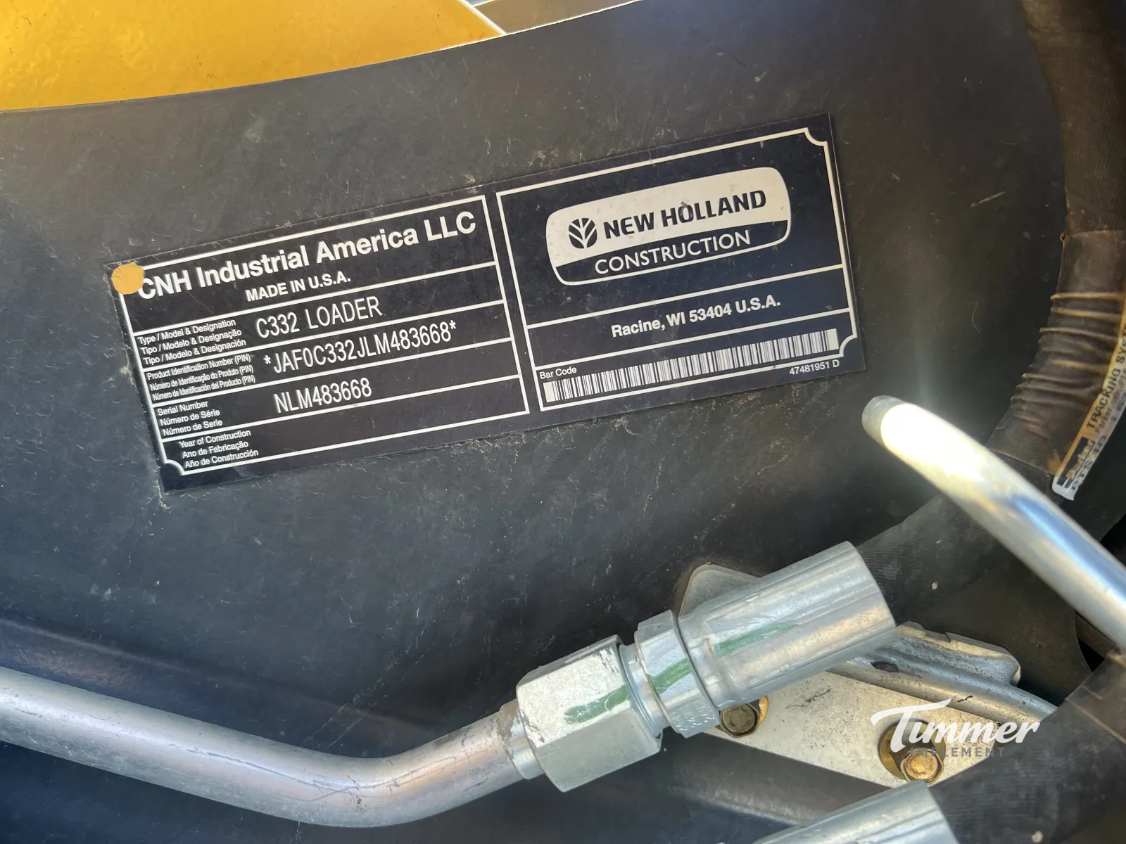 2020 New Holland C332 photo 11