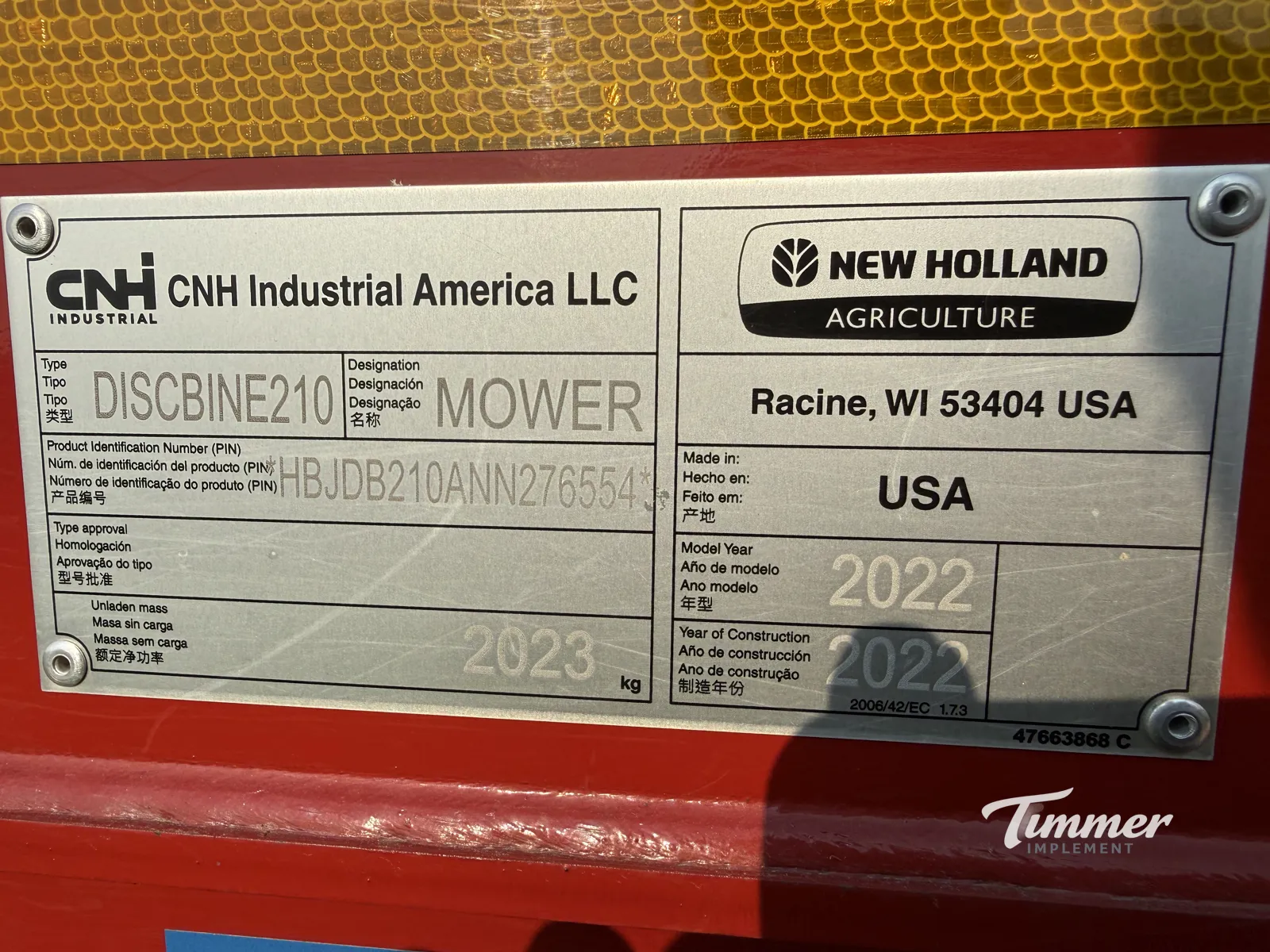 2023 New Holland 210R photo 13