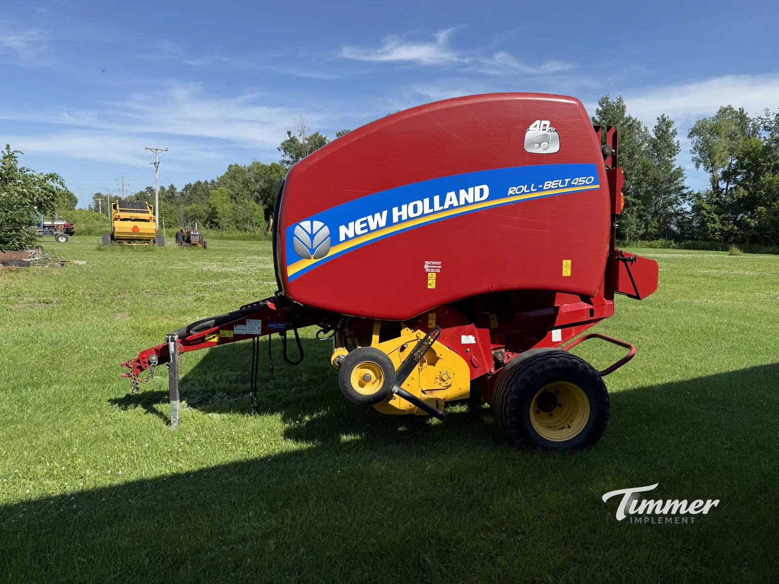 2015 New Holland RB450 photo 4