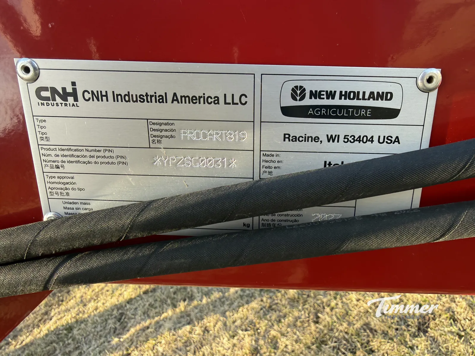 NEW 2023 New Holland Procart 819 photo 2