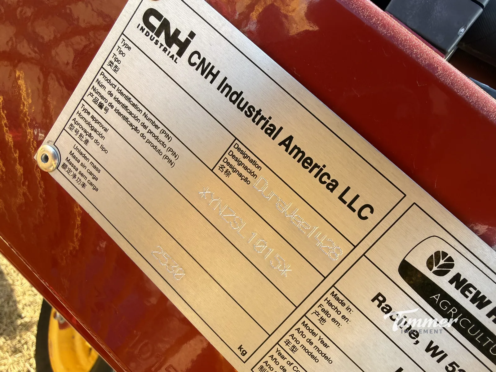 2022 New Holland DuraVee 1428 photo 7