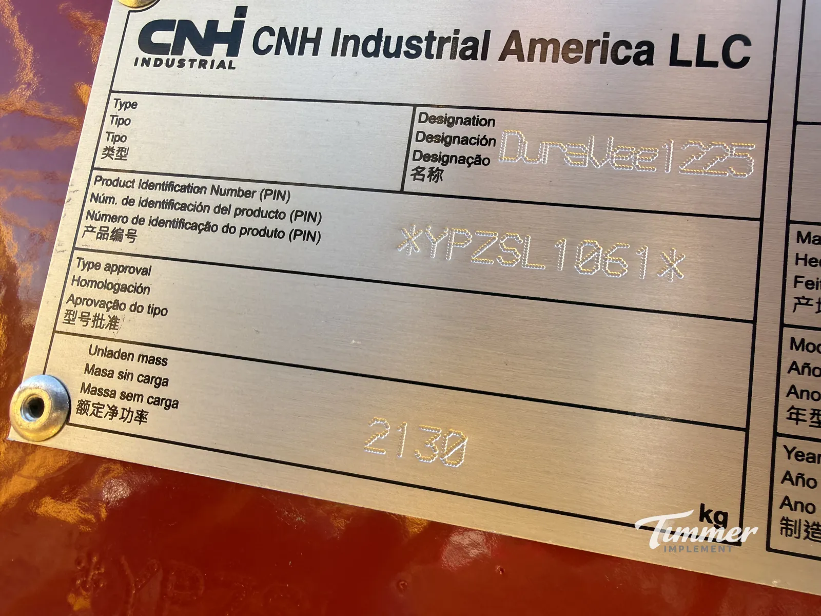 NEW 2024 New Holland DuraVee 1225 photo 5